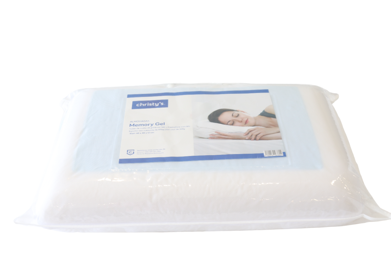 Almohadas Christy's Memory Gel Plana